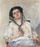 Lovis Corinth, Donna Gravida, 1909.