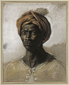 Nègre au turban