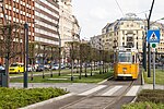 Straßenbahn am Kiskörút