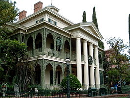 The Haunted Mansion in Anaheim