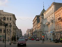 Rue Piotrkowska, Łódź