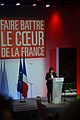 Martine Aubry, Meeting de Benoît Hamon, Palais des sports Saint-Sauveur de Lille (29 mars 2017)