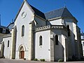 L'entrée de la chapelle du Sacré-Cœur.