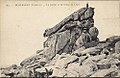 Le rocher du Click (Clic) vers 1910 (carte postale ND photo)