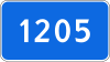 5.28 Kilometer sign