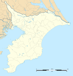 Nagareyama-ōtakanomori Station is located in Chiba Prefecture