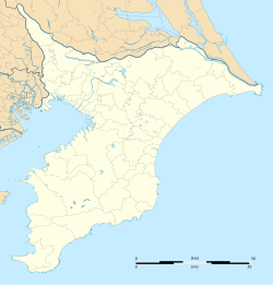 Kashiwa is located in Chiba Prefecture