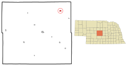 Location of Sargent, Nebraska