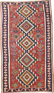 Armenian carpet in Karabakh 1900 year