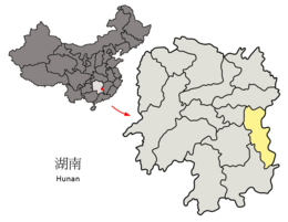 Zhuzhou – Mappa