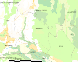 Chavornay – Mappa