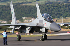 View of a Su-30 MKI canopy