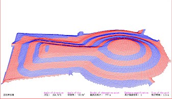 An example of keyhole-shaped mound in the Early Kofun period which was drawn in 3DCG. (Gosashi Kofun (Nara, Nara), 4th century)