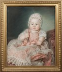 Alexandre Antoine Roslin (1764-1799), gift med Adelaïde Abraham, son till konstnären Marie-Suzanne Roslin, pastell på papper (okänt datum). Nationalmuseum, Centre Culturel Suédois (Institut Tessin), Paris.