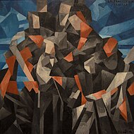 Francis Picabia, 1912, The Procession, Seville, oil on canvas, 121.9 x 121.9 cm, National Gallery of Art, Washington DC.