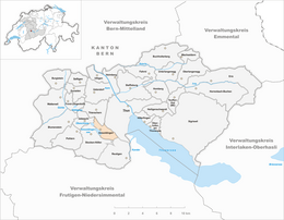 Amsoldingen - Localizazion