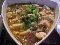 Mapo tofu in Hong Kong