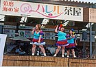 海の家で行なわれたイベントの様子（その2、現在この海の家は営業していない）