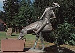 Statue équestre du baron de Münchhausen