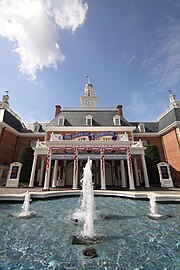 The American Adventure Pavilion