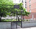 The synagogue's third cemetery (1829–1851) is on West 21st Street near the Avenue of the Americas