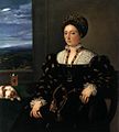 Titiaan: Portret van Eleonora Gonzaga