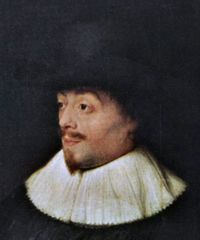 Constantijn Huygens troch Jan Lievens om 1628 hinne