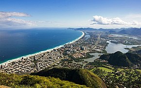 Panorama cartierului Barra da Tijuca