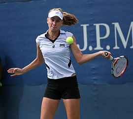 Elena Bogdanová na juniorce US Open 2009