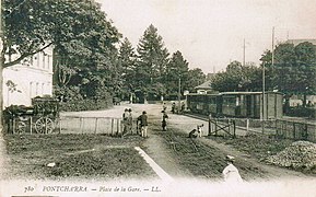 La place de la Gare.