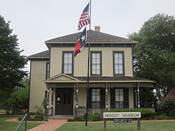 Moody Museum is the home of former Governor Dan Moody