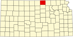 Koartn vo Republic County innahoib vo Kansas