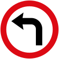 Turn left ahead