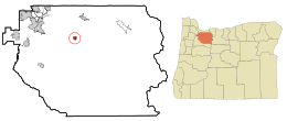 Estacada – Mappa