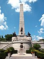 Image 16The Lincoln Tomb in Oak Ridge Cemetery, Springfield, where Abraham Lincoln is buried alongside Mary Todd Lincoln and three of their sons. The tomb, designed by Larkin Goldsmith Mead, was completed in 1874. Photo credit: David Jones (from Portal:Illinois/Selected picture)