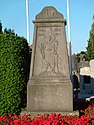 Monument aux morts des deux Guerres mondiales.