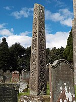 Bewcastle Cross - south and east faces