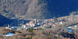 Skyline of Garessio