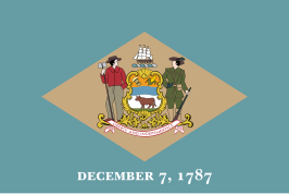 ? Vlag van Delaware