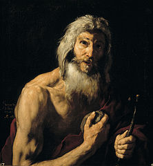 The Penitent Saint Jerome, 1652, 77.2 × 71.8 cm., Museo del Prado