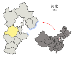 Baoding – Mappa