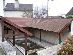 Le lavoir.