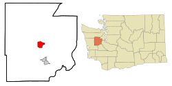 Location of Skokomish, Washington