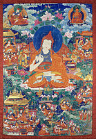 Śāntarakṣita who was the abbot of Nalanda in the 8th century and played an important role in the spread of Buddhism in Tibet.