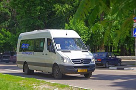 Луидор-22340C (MB Sprinter 515CDI) в Павловском Посаде на маршруте № 1, 2013 год