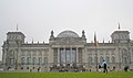 Reichstag semasa musim sejuk