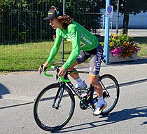 Peter Sagan won tussen 2012 en 2019 zeven keer de groene trui en is daarmee recordhouder. Het hadden acht groene truien op rij kunnen zijn zonder de diskwalificatie in 2017.