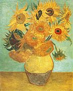 Doce girasol, Vincent van Gogh