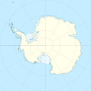 Bakewelløya is located in Antarctica