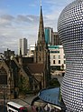 St Martin's church and Selfridges department store in the Bull Ring